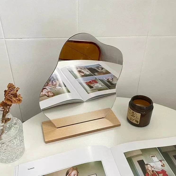 Irregular Shape Makeup Mirror