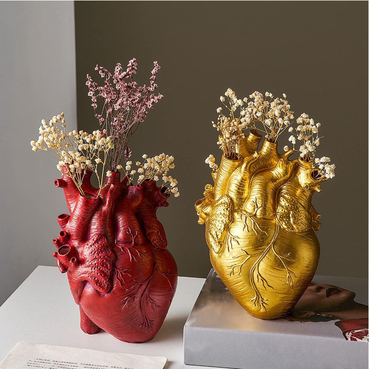 Anatomical Heart Shaped Vase