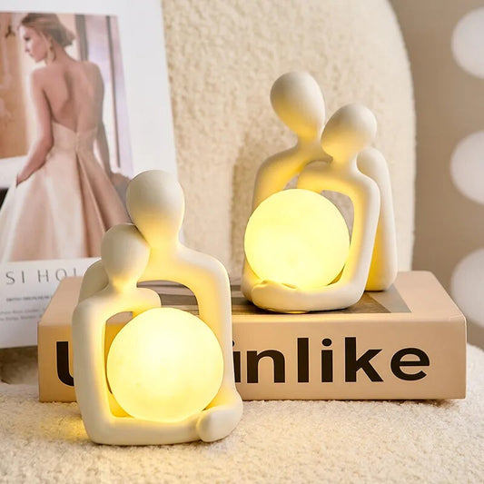 Creative Small Decorative Human Shape Table Lamp