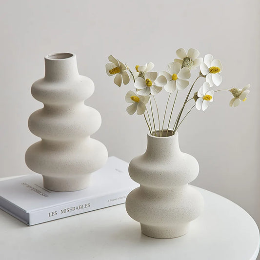Modern Contemporary Style Ceramic Vases