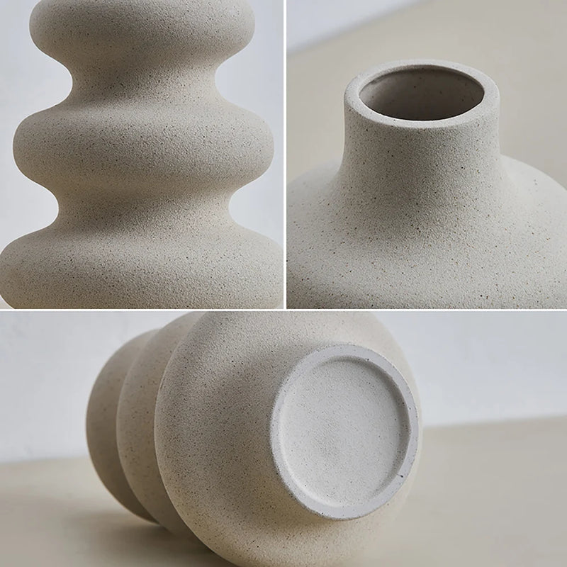 Modern Contemporary Style Ceramic Vases
