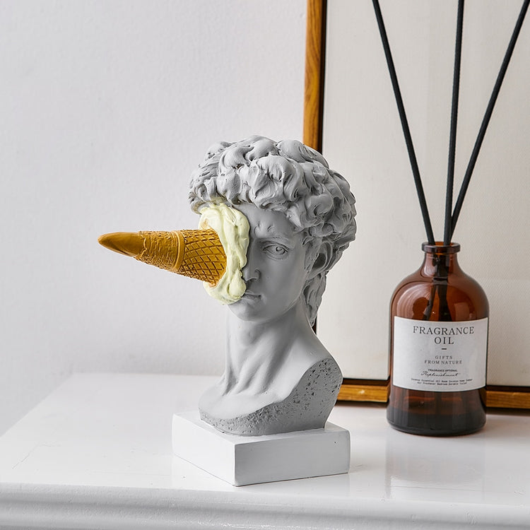 Quirky Nordic Ornament Ice Cream David Figurine