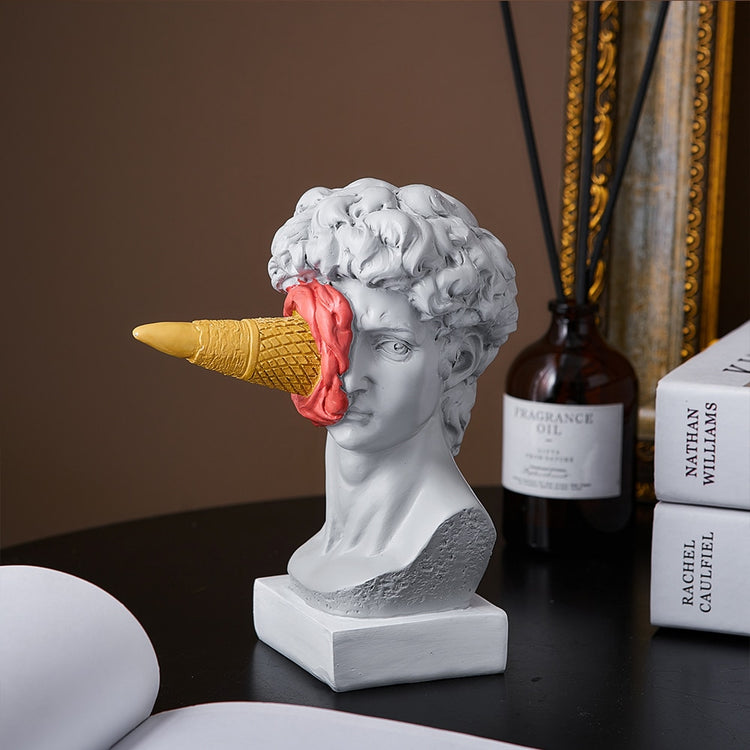Quirky Nordic Ornament Ice Cream David Figurine