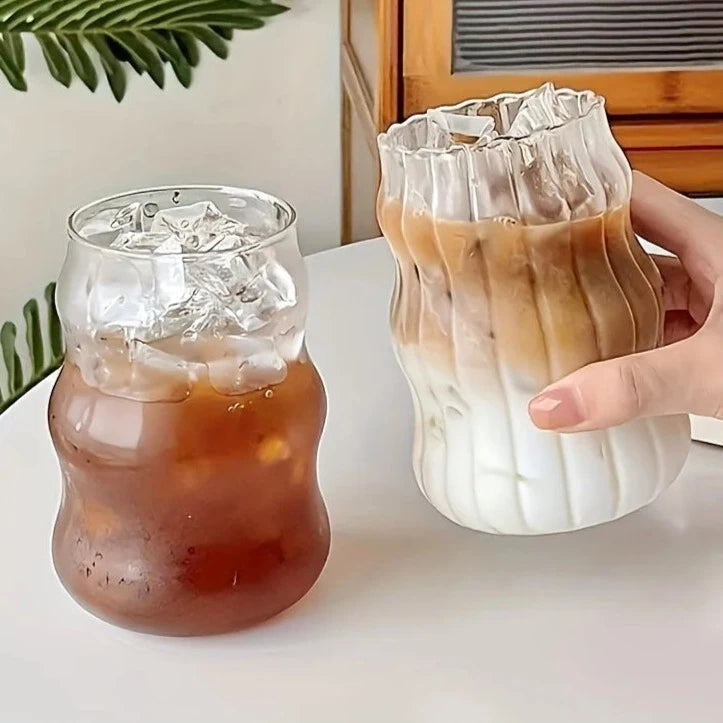 4PCS Heat-Resistant Tumbler Coffee Tea Glasses