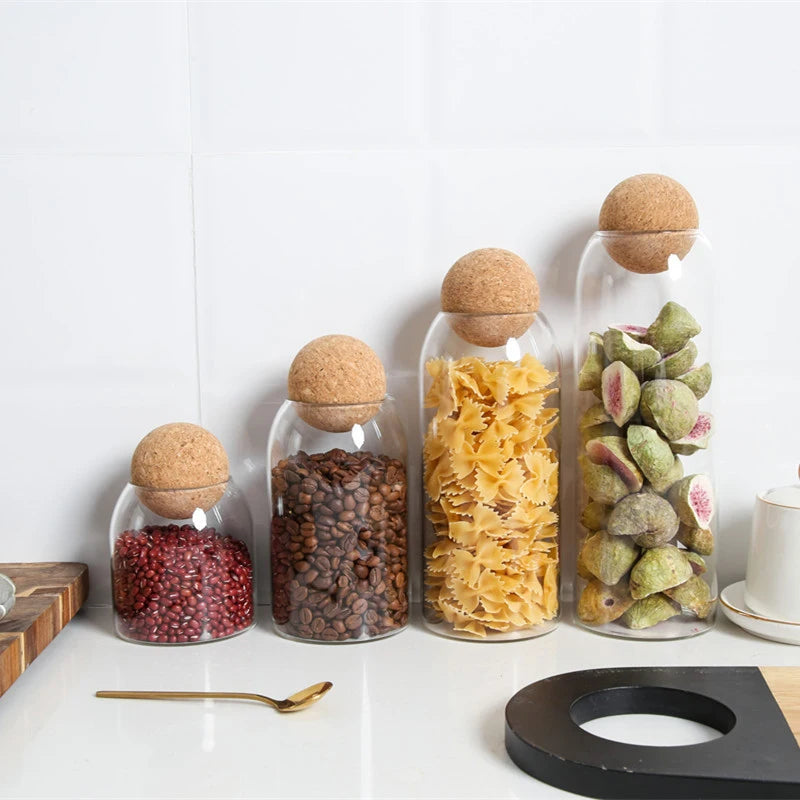 Creative Kitchen Products Storage Glass Containers