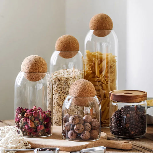 Creative Kitchen Products Storage Glass Containers