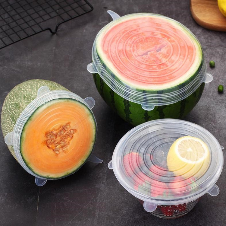 Reusable Silicone Lids / Set of 6 pcs. - MAHOGANY STREET