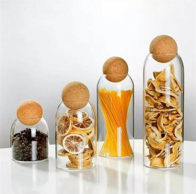 Creative Kitchen Products Storage Glass Containers - MAHOGANY STREET