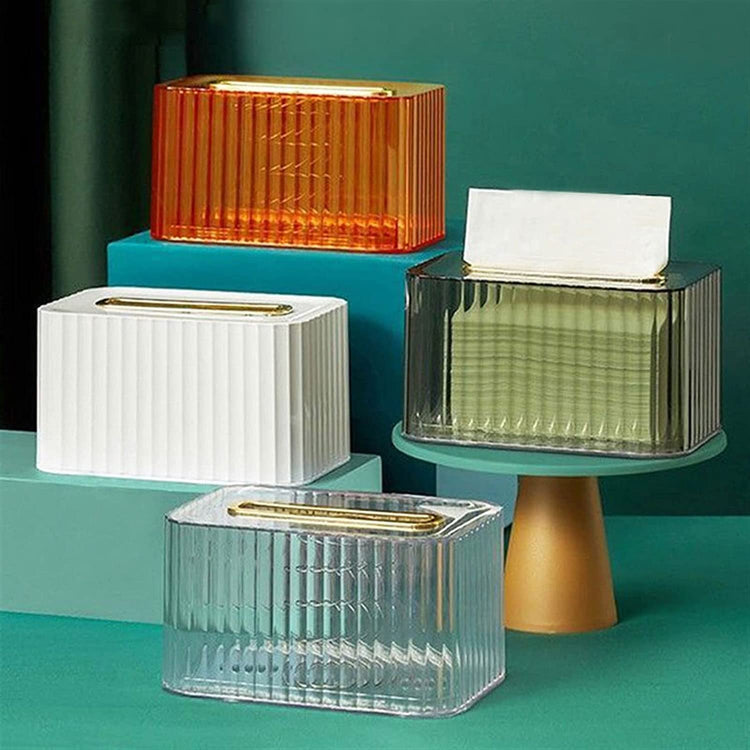 Elegant Colorful Tissue Dispenser - MAHOGANY STREET