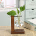 Creative Design Wooden Plant Vase - MAHOGANY STREET