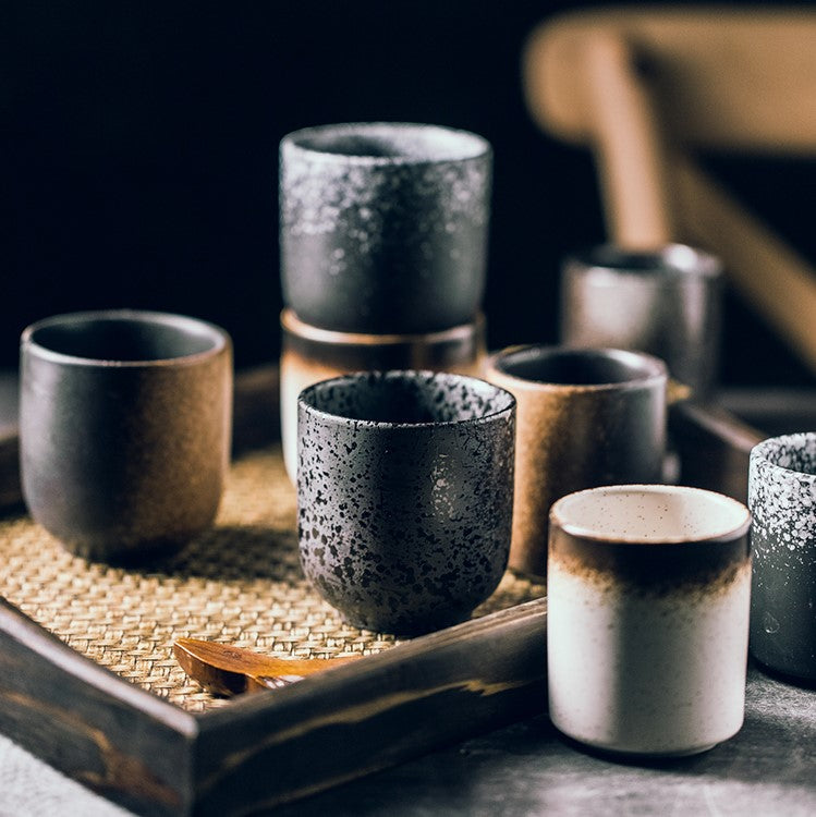 Japanese Style Ceramic Cups - MAHOGANY STREET
