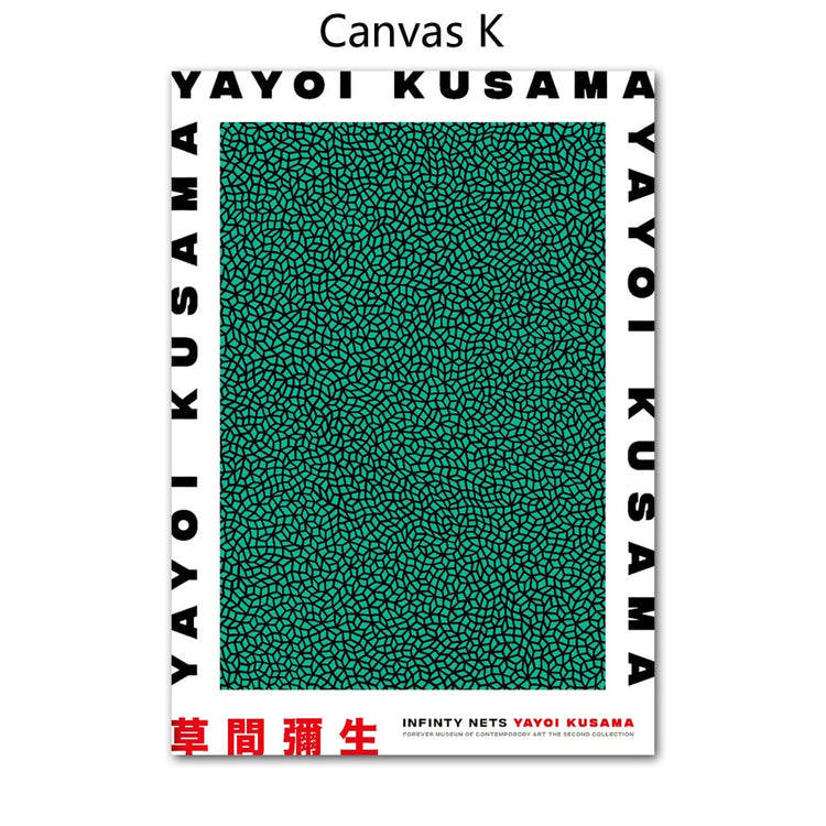 Yayoi Kusama Abstract Canvas Prints ( + more styles)