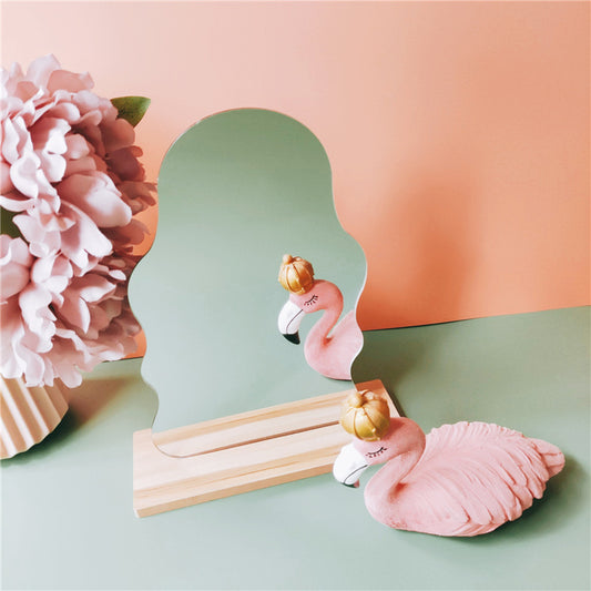 Irregular Shape Makeup Mirror