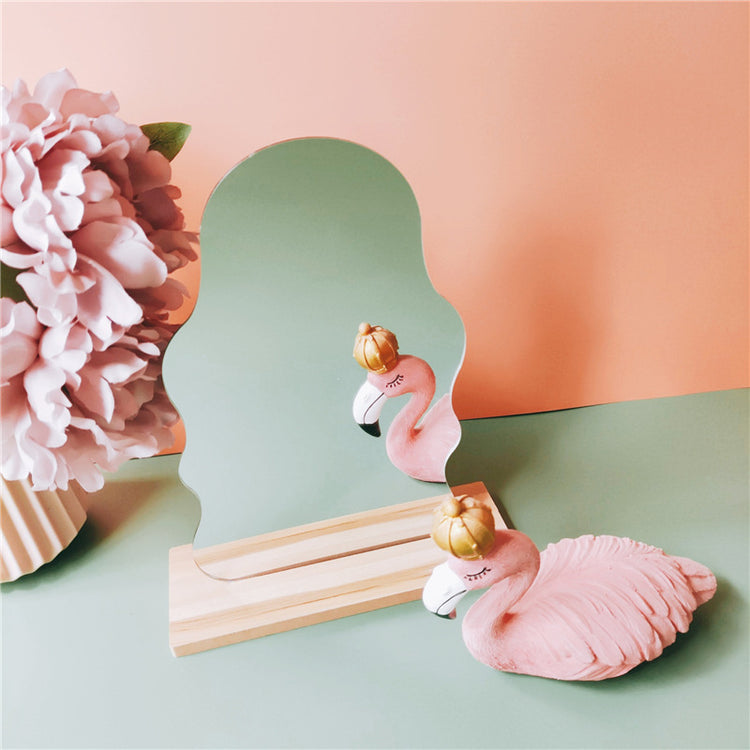 Irregular Shape Makeup Mirror