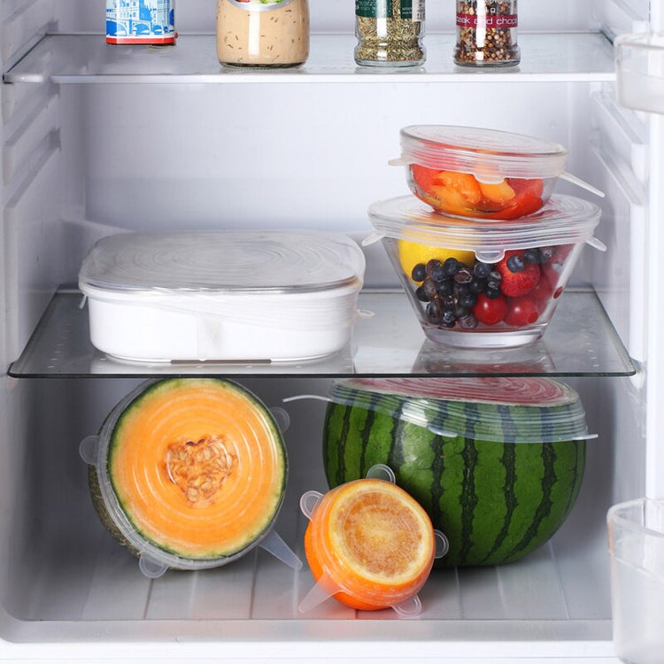 Reusable Silicone Lids / Set of 6 pcs. - MAHOGANY STREET