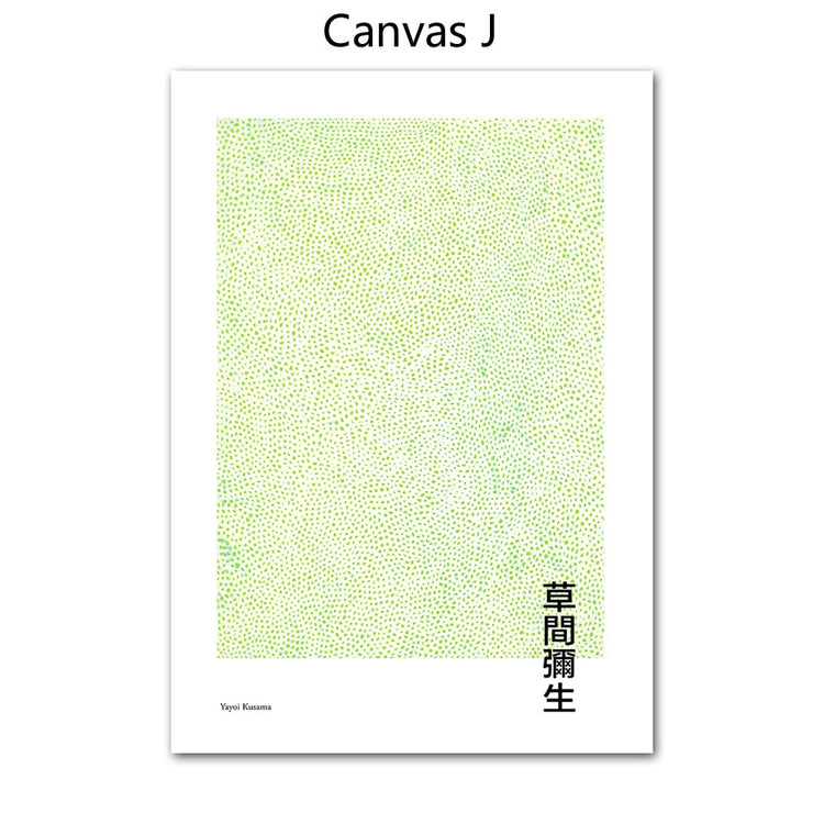 Yayoi Kusama Abstract Canvas Prints ( + more styles)