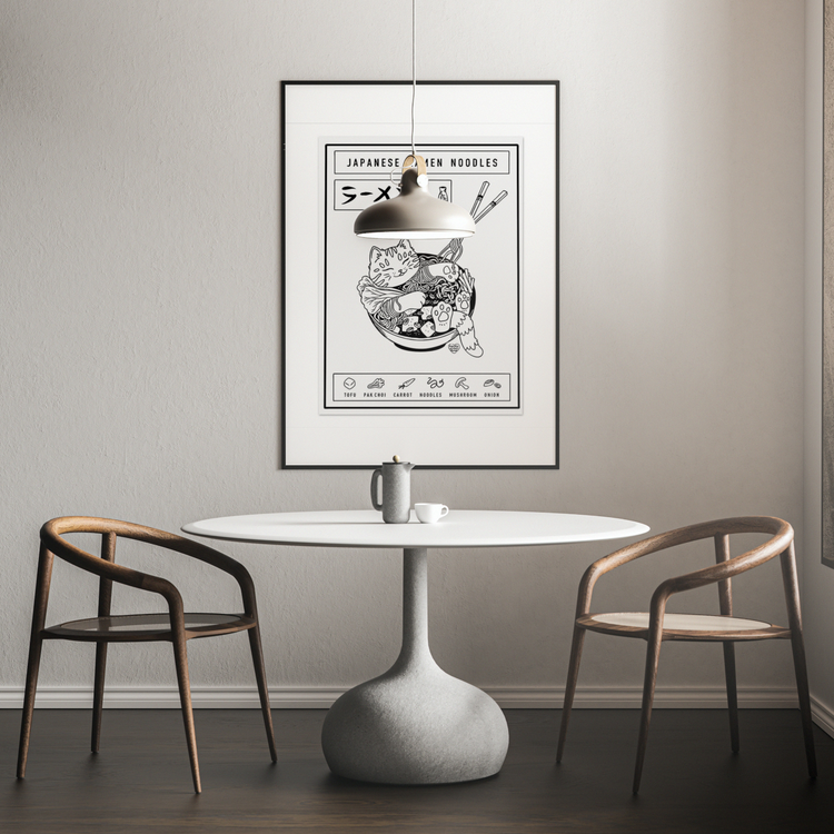 Japanese Ramen Inspired Canvas Prints