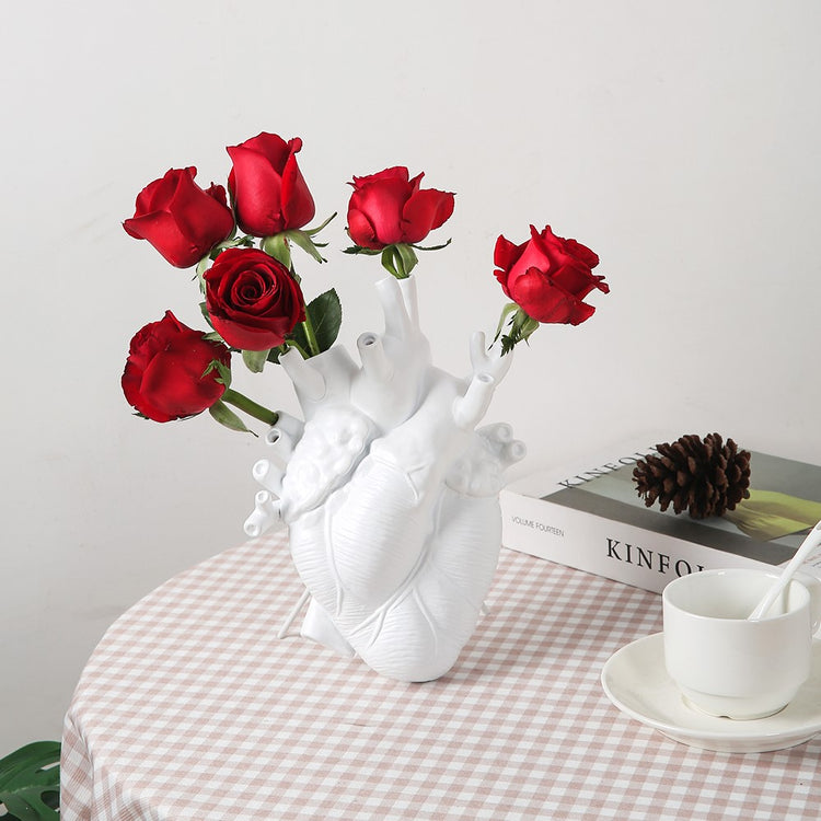 Anatomical Heart Shaped Vase
