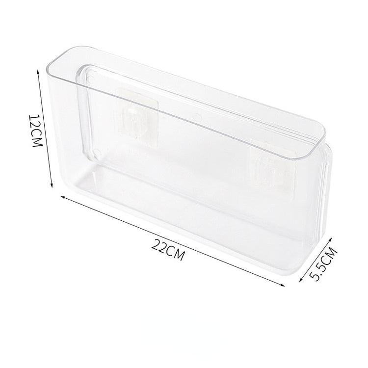 Transparent Wall-Mounted Acrylic Storage - Set of 2 - MAHOGANY STREET