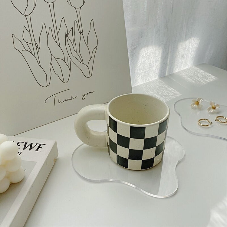 Irregular Design Acrylic Coasters - Set of 2 - MAHOGANY STREET