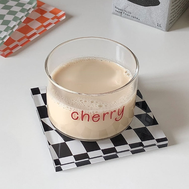 Gingham Print Coasters - Set of 3 - MAHOGANY STREET