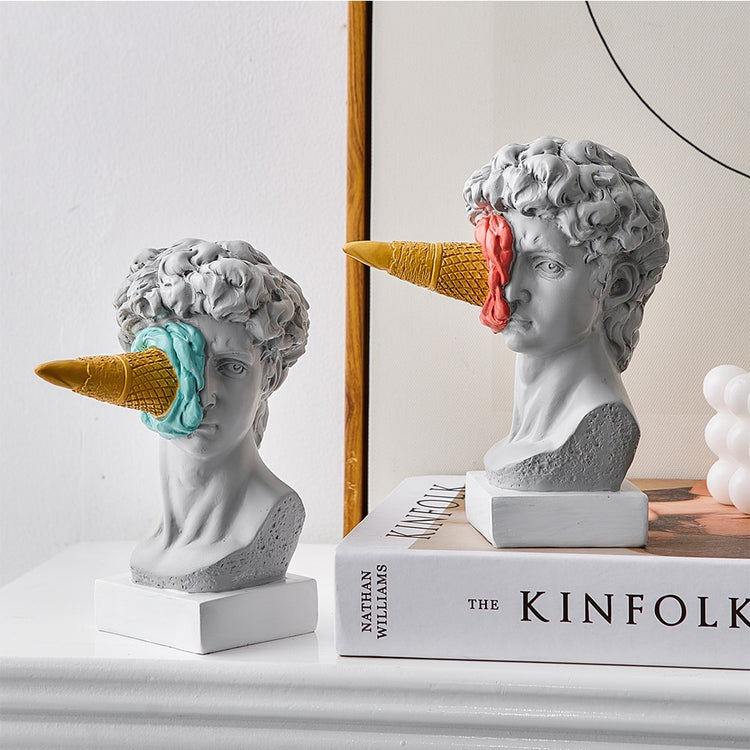 Quirky Nordic Ornament Ice Cream David Figurine