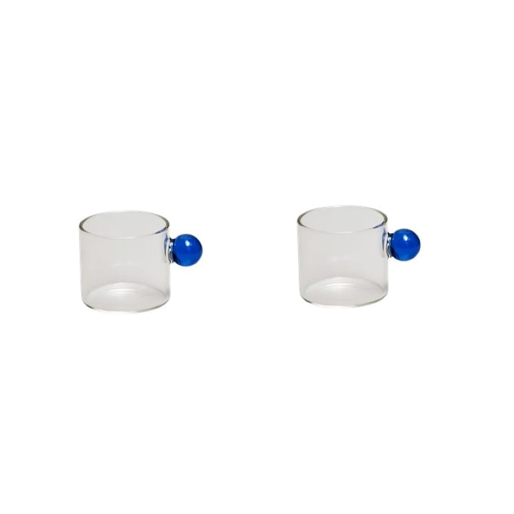 Glass Espresso Cups - Set of 2 - MAHOGANY STREET