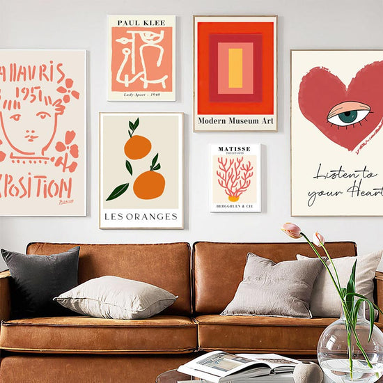 Picasso Matisse Abstract Canvas Prints ( + styles available) - MAHOGANY STREET