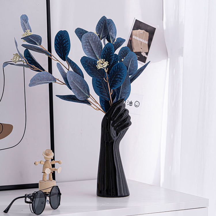 Hand Shaped Decorative Vase