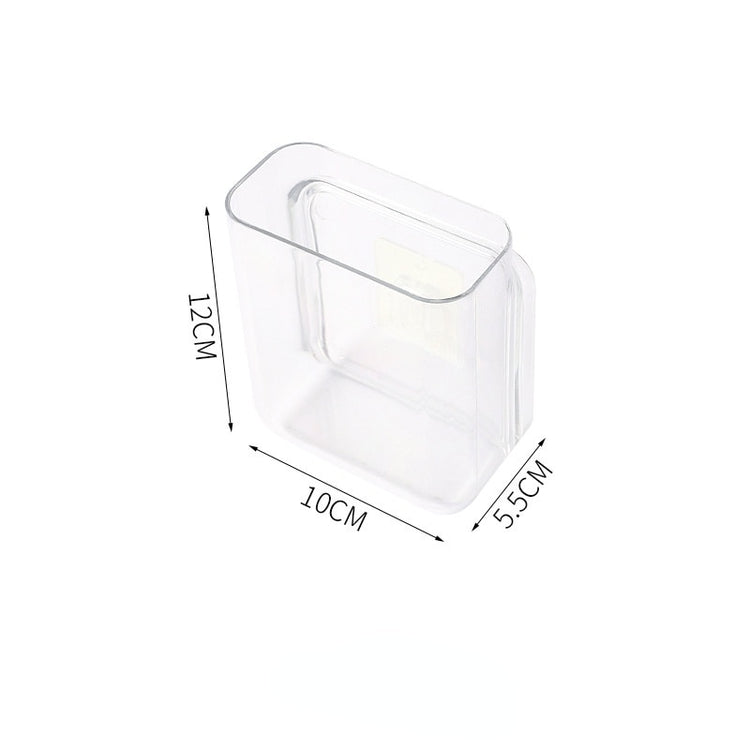 Transparent Wall-Mounted Acrylic Storage - Set of 2 - MAHOGANY STREET