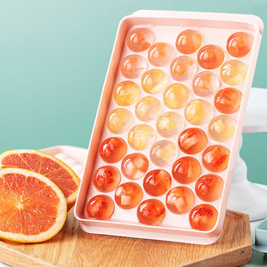 Round Ice Cubes Mould Tray - Set of 2 - MAHOGANY STREET