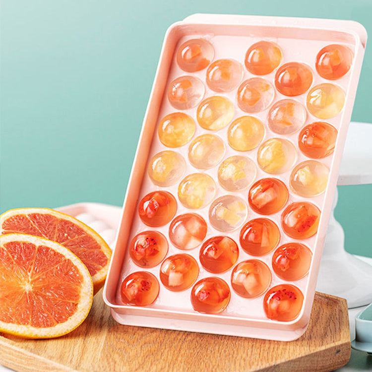 Round Ice Cubes Mould Tray - Set of 2 - MAHOGANY STREET