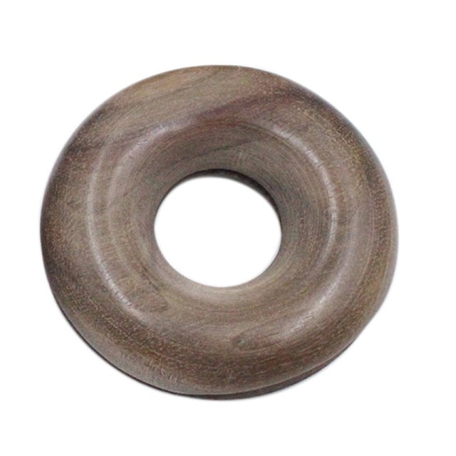 Wooden Doughnut Bag Clips - Set of 2 - MAHOGANY STREET