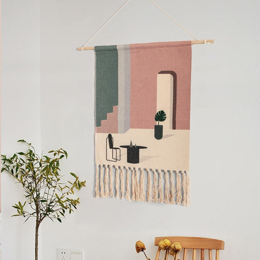 Natural Design Wall Tapestry - MAHOGANY STREET