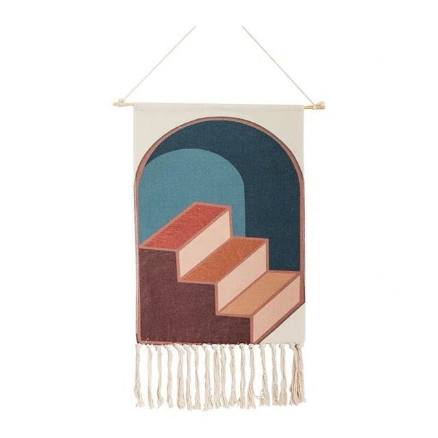 Natural Design Wall Tapestry - MAHOGANY STREET