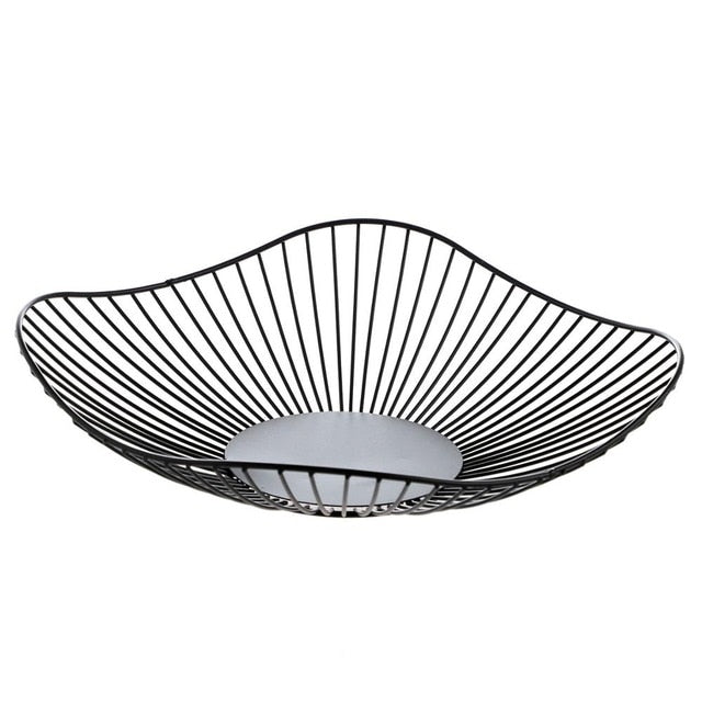 Irregular Shape Wire Fruit Bowl - MAHOGANY STREET