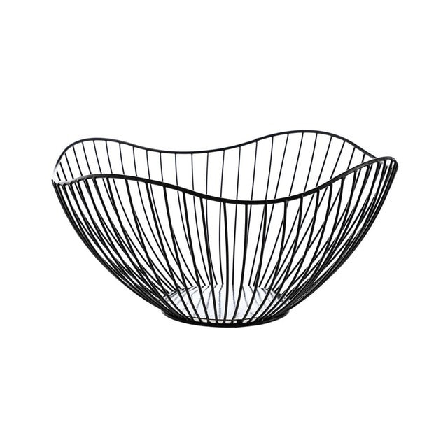 Irregular Shape Wire Fruit Bowl - MAHOGANY STREET