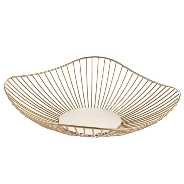 Irregular Shape Wire Fruit Bowl - MAHOGANY STREET