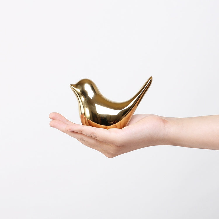 Bird Figurines In Gold - MAHOGANY STREET