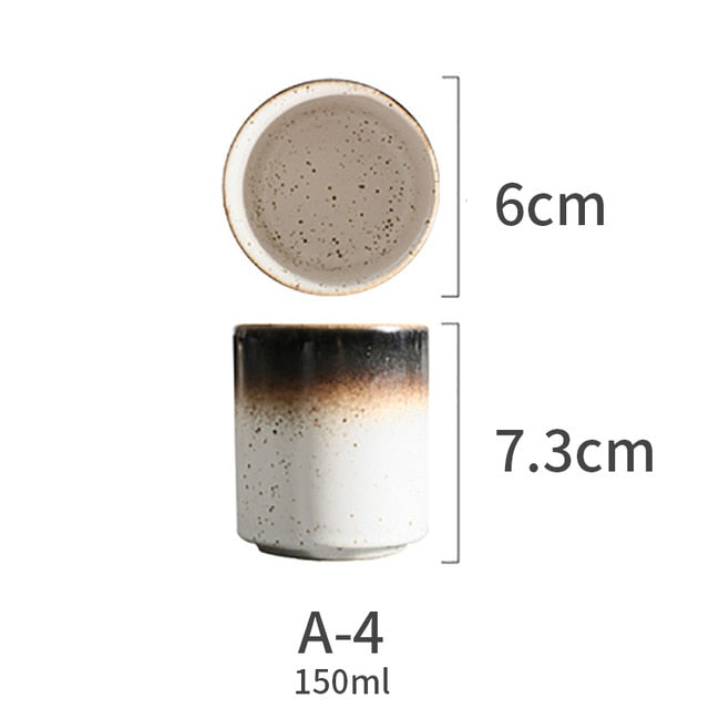 Japanese Style Ceramic Cups - MAHOGANY STREET