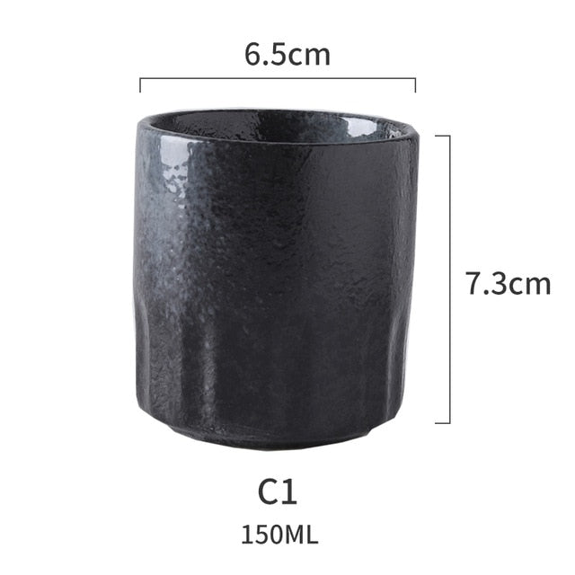 Japanese Style Ceramic Cups - MAHOGANY STREET