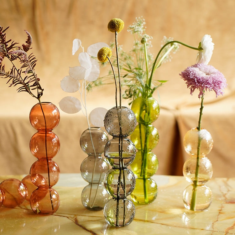 Glass Bubble Vase - MAHOGANY STREET