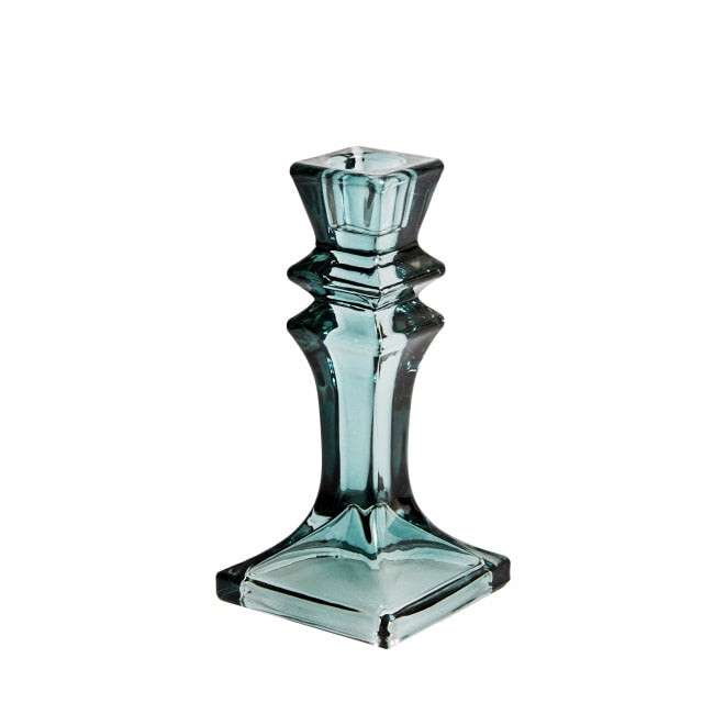 Vintage Crystal Candle Holders - MAHOGANY STREET