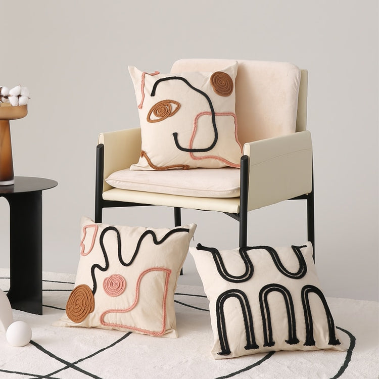 Embroidered Cushion Covers - MAHOGANY STREET