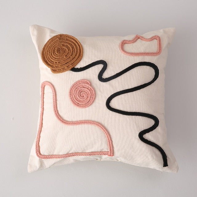 Embroidered Cushion Covers - MAHOGANY STREET