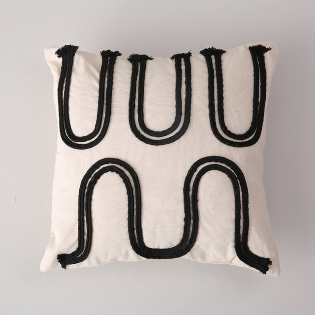 Embroidered Cushion Covers - MAHOGANY STREET