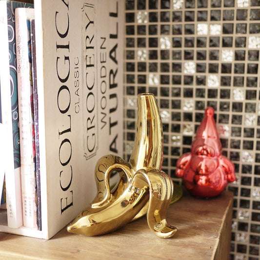 Banana Shaped Flower Vase - MAHOGANY STREET
