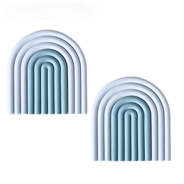 Silicone Rainbow Coasters - MAHOGANY STREET