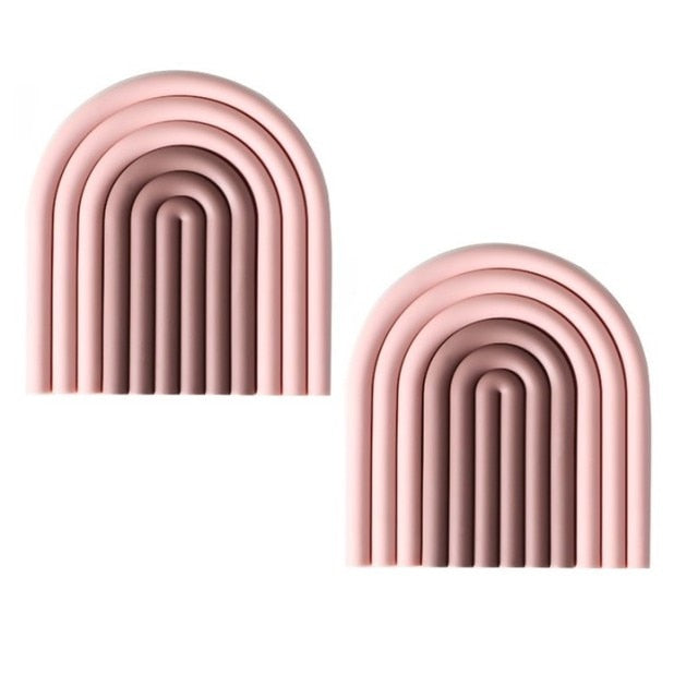 Silicone Rainbow Coasters - MAHOGANY STREET
