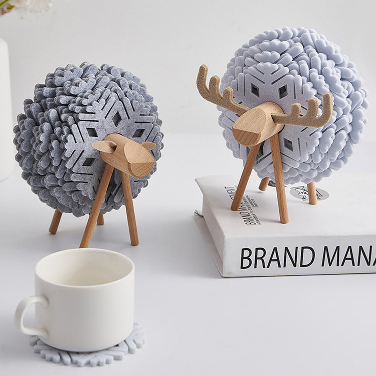 Anti Slip Sheep Coaster Set - MAHOGANY STREET